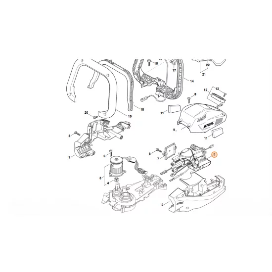 STIHL  Moduł elektroniczny 4869 430 1403